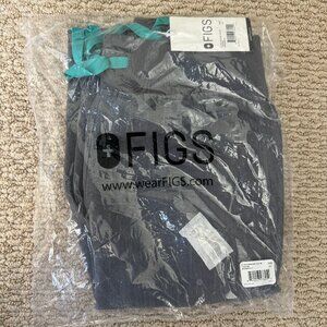 FIGS high waisted yola skinny scrub pant in graphite